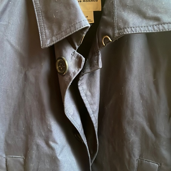 Club Monaco Trench Coat - Navy - Picture 5 of 5